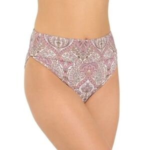 Blue high leg swimming bikini swimsuit